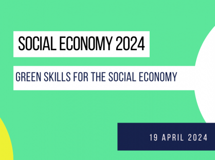 Konferencja Social economy baner